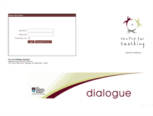 Tablet Screenshot of dialogue.centreforcoaching.co.za